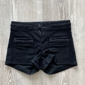 Design Lab size 24 Jean shorts black